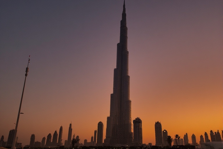 Burj Khalifa Dubai City Tour – Evening View